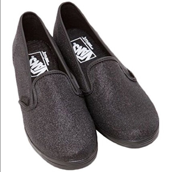 Vans Lo Pro Glitter Slip On Shoe - Picture 12 of 15